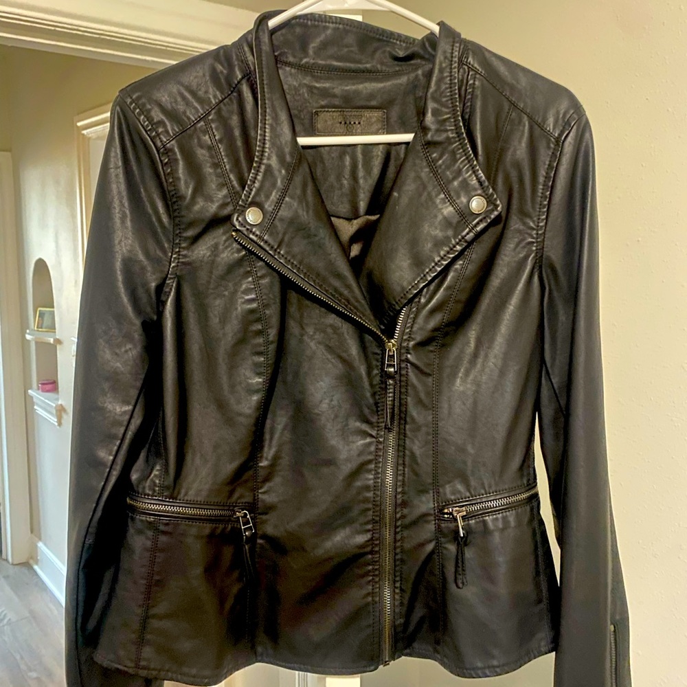 BLANK NYC Leather Jacket